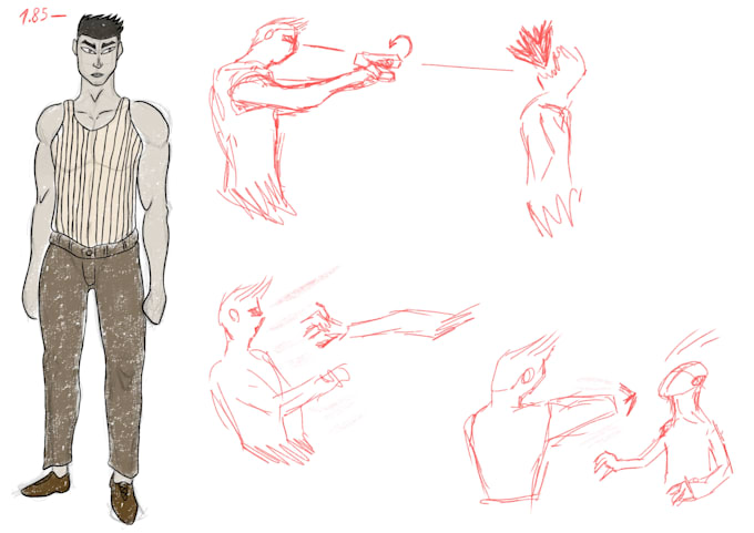 do character and background design