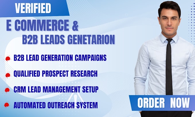 do verified e commerce leads and b2b leads generation