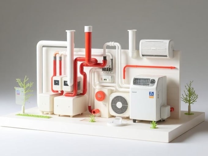 model energy systems like heating systems, air conditioners, etc