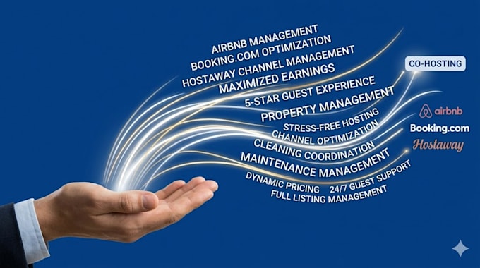 be your co host and property manager
