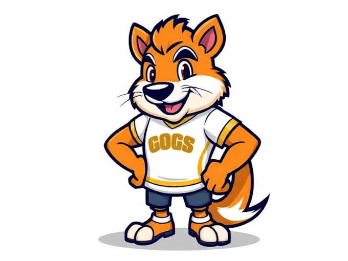 illustrate a custom brand mascot with personality style and purpose