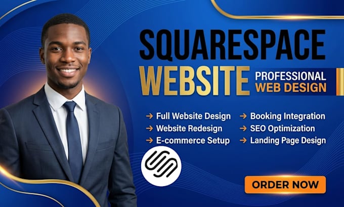 build squarespace website design, redesign booking website