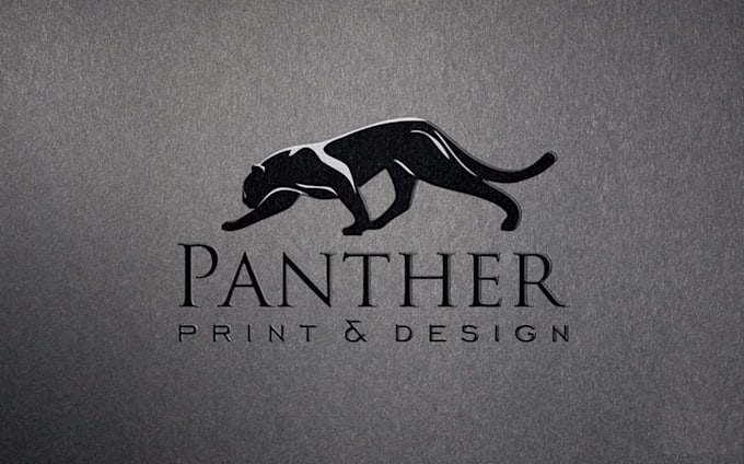 make unique panther logo for your company