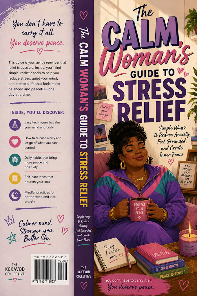 design a professional wellness and self help book cover