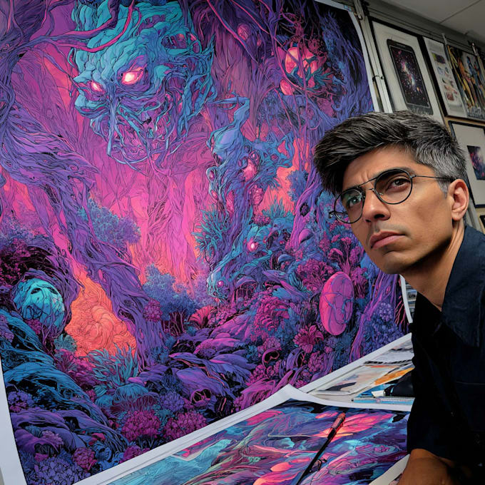 comic book professional artist
