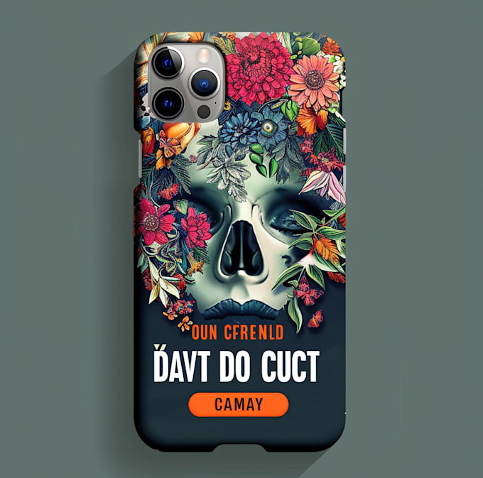 do a trendy phone case designs professionally
