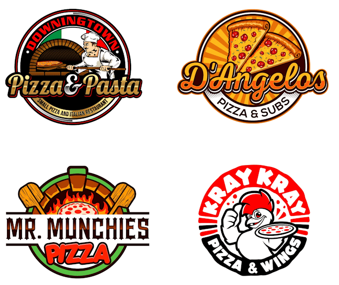 design excellent pizza logo for your company