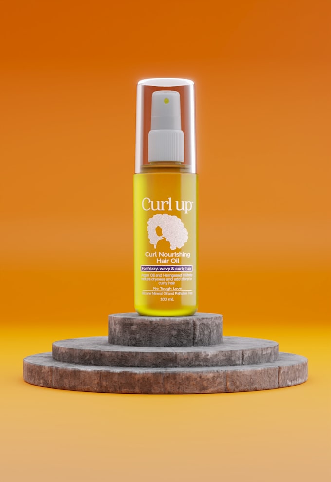create premium 3d skincare serum and dropper bottle renders