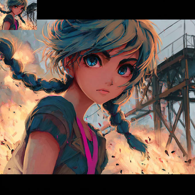 draw anime character art