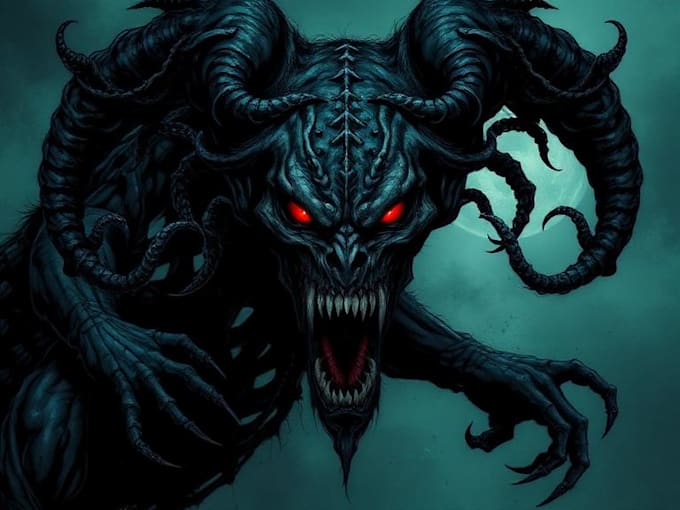 do a horror character art and horror character design