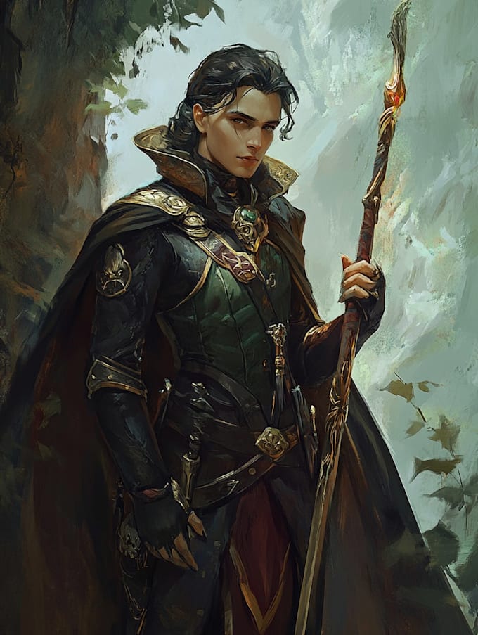 dnd character art and dnd character art