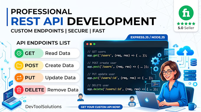 develop django backend and rest API systems