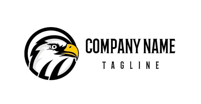 make wonderful style for eagle mascot logo design service
