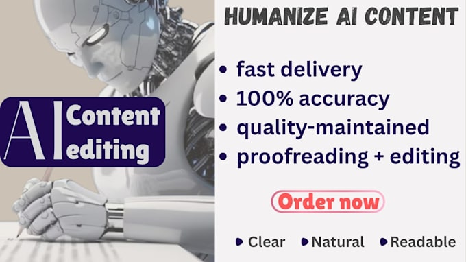 rewrite and humanize ai content naturally