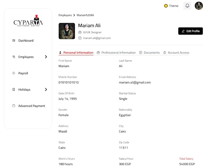 develop fullstack websites end to end