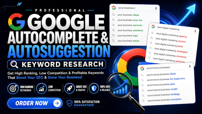 do google autocomplete keyword research for website ranking
