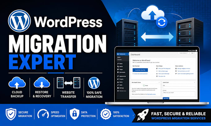 wordpress migration website transfer clone backup resolve expert