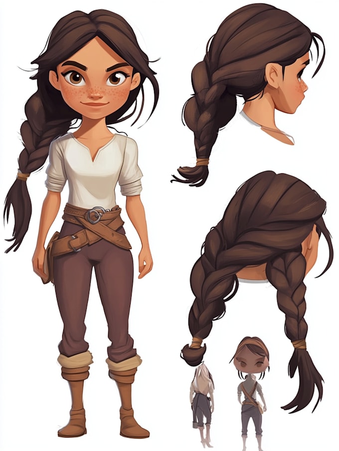 design 2d game character