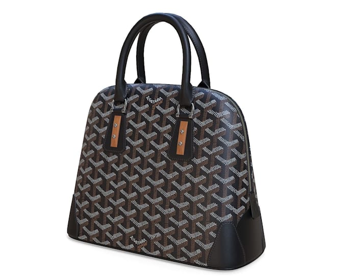 design realistic 3d bag design, handbag modeling and product rendering