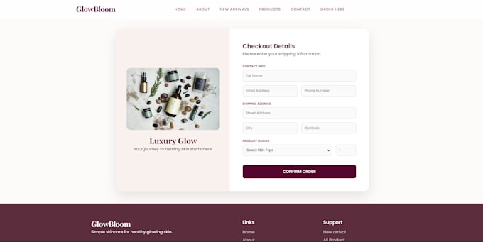 a professional responsive website with bootstrap