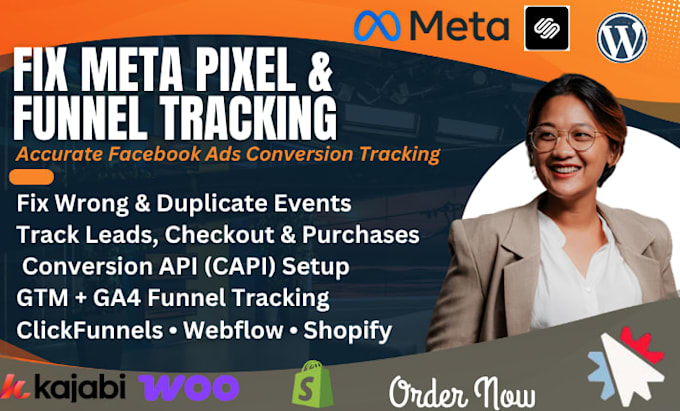 fix clickfunnels webflow facebook pixel installation tracking ads wrong events