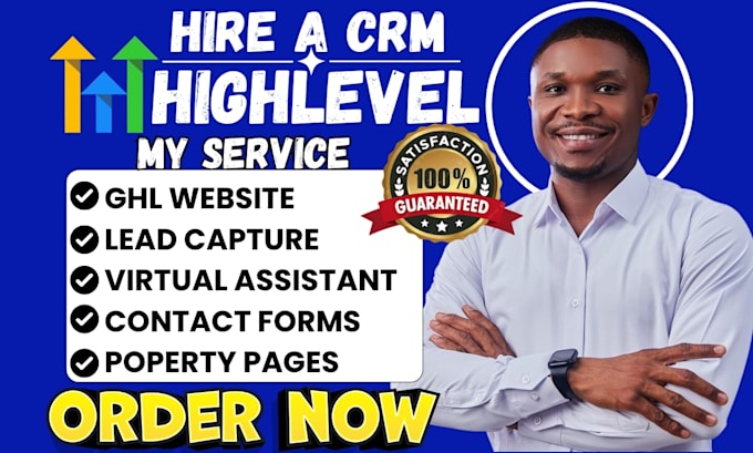 design real estate gohighlevel website ghl lead capture form virtual assistant