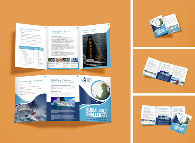 design professional brochure bifold, trifold, or catalog