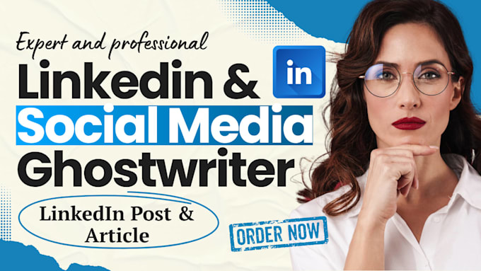 ghostwrite linkedin posts for coaches and consultants