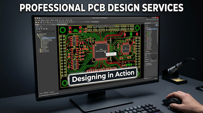 design professional pcb layout for mixed signal project