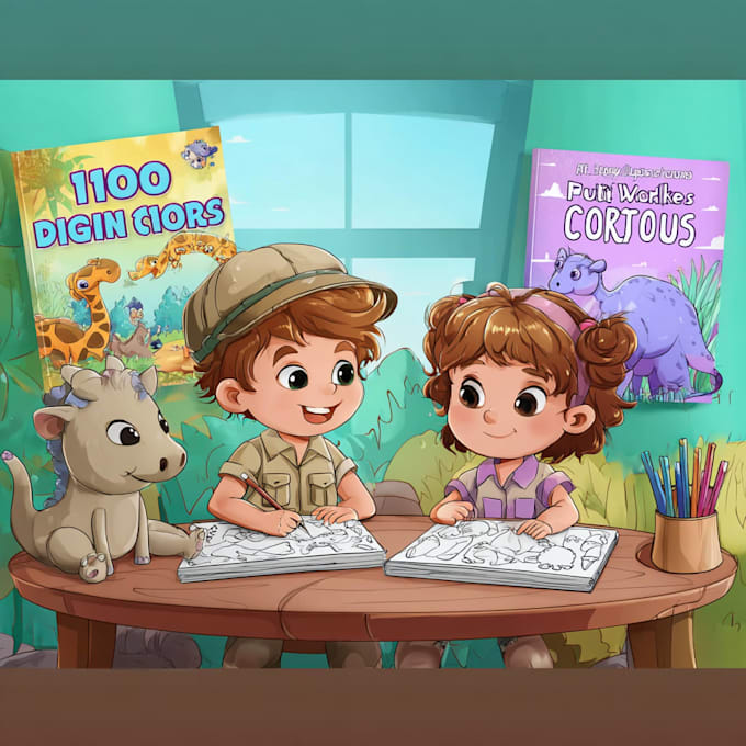 design a childrens picture book cover