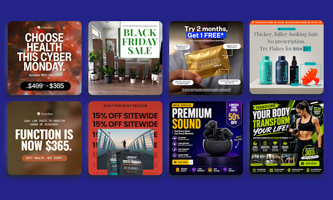 do facebook ads design, social media post design,ad creative