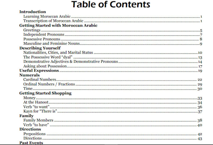 teach you arabic and moroccan darija professionally