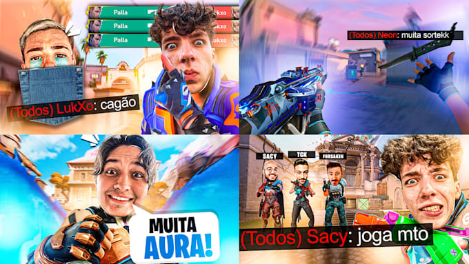 create a professional valorant thumbnail for you