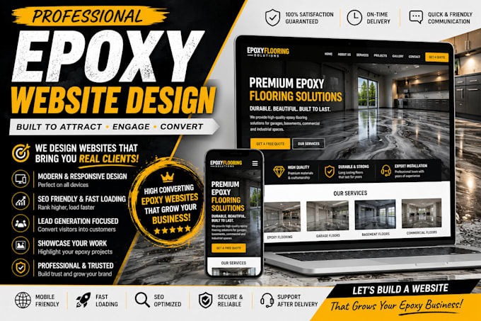 design epoxy website, resin, construction website epoxy flooring websitee