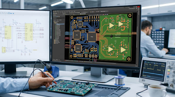 design professional pcb layout for mixed signal projects