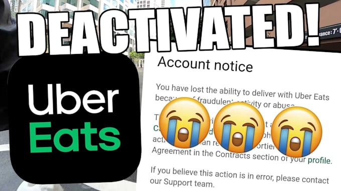 reactivate deactivated uber eats, doordash, spark driver and uber account