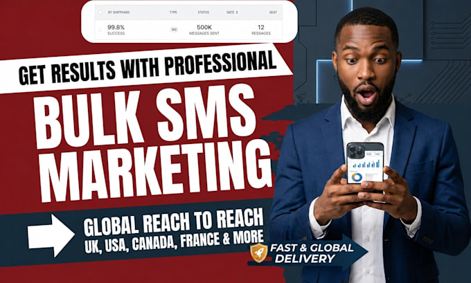 send targeted SMS blasts and bulk text marketing campaigns