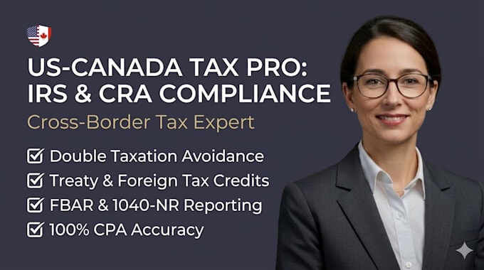 provide expert US and canada cross border tax compliance