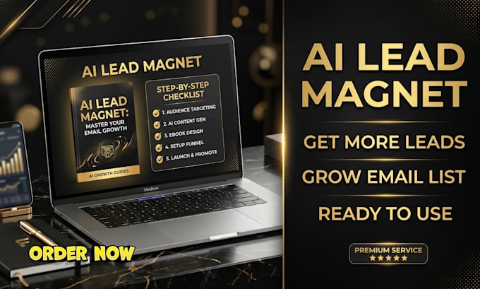 create an ai lead magnet ebook, checklist or guide for lead generation