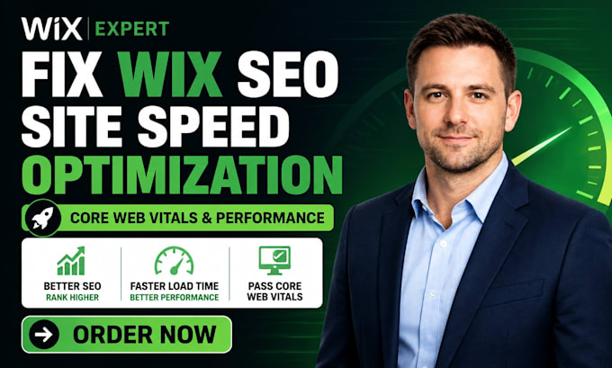 fix wix SEO, wix core web vitals, wix site speed optimization, wix performance