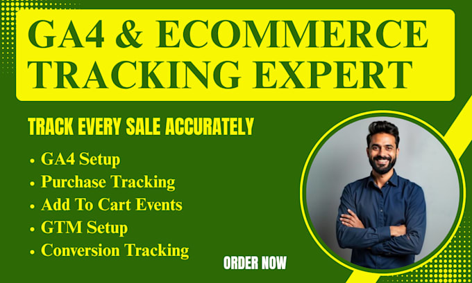 setup ga4 ecommerce tracking and fix purchase tracking issues