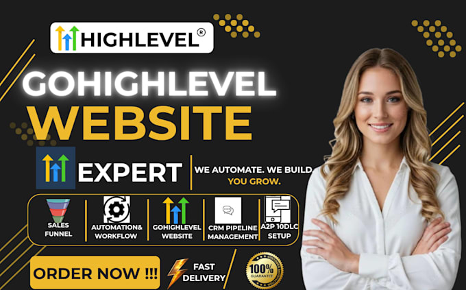 be your gohighlevel workflow expert ghl crm automation  ghl virtual assistant