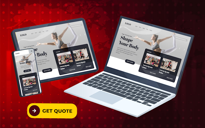 do your wordpress website design redesign and be your website builder