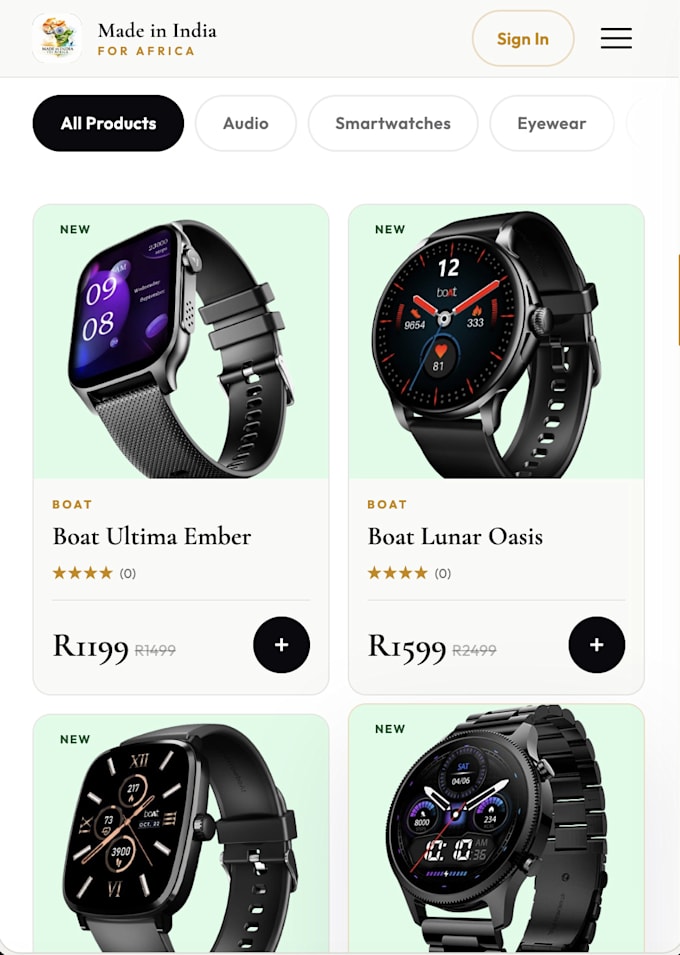 create a stunning ecommerce website with built in analytics