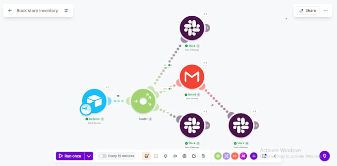 set up makecom automation to connect your apps
