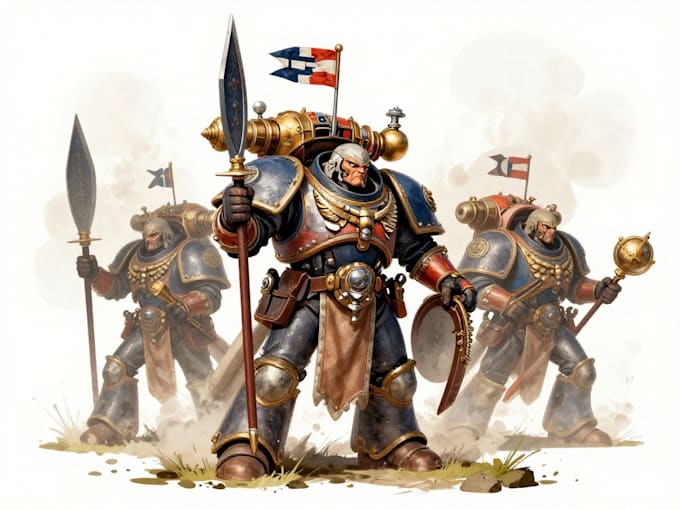 paint your warhammer miniatures