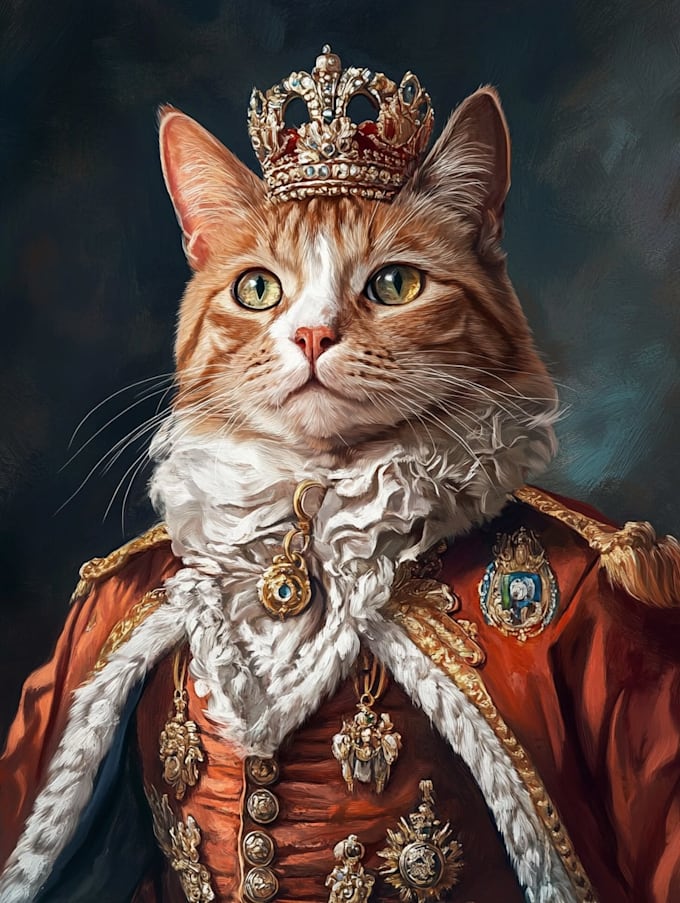 paint a custom pet portrait so perfect