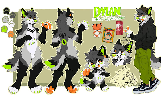 reference sheet furry reference sheet furry ref sheet oc nsfw character design