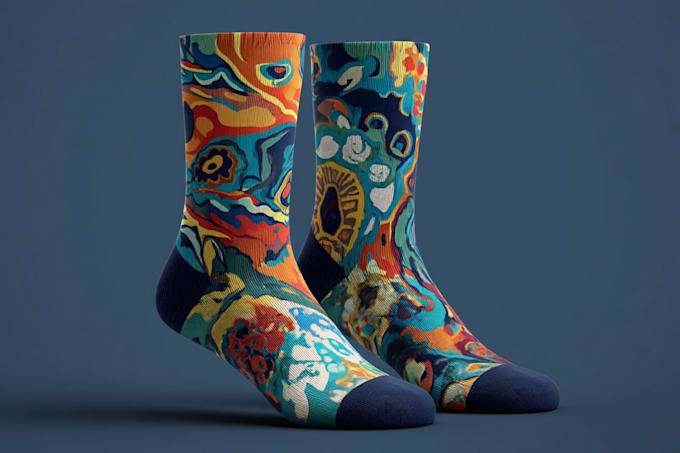 design custom and unique socks design