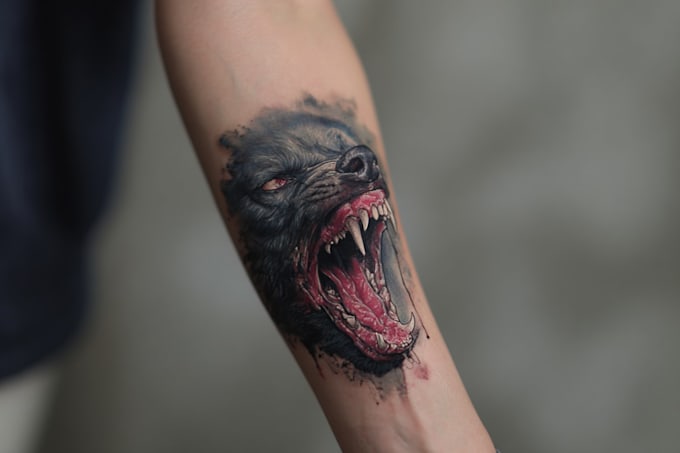 create custom realistic tattoo design